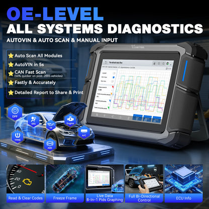 USA Warehouse VD70 All Keys Lost Smart Key Programming Machine Key Code Reader Auto Key Programmer Full System Diagnostic Tool