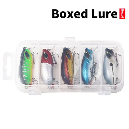 5pcs/box 5.5cm 8g Crankbaits Set for Bass Fishing Lures Hard Baits Topwater Lures Crank Bait Kit Fishing Tackle