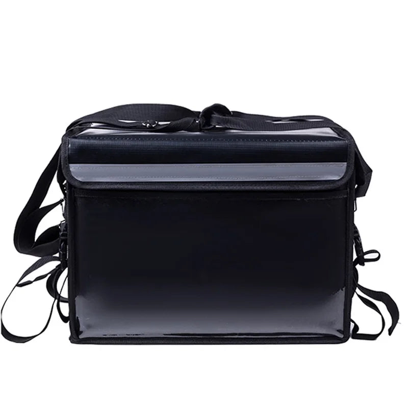 Wholesale Large Capacity Thermal Fast Food Insulated Backpack Hot Pizza Lunch Takeaway Cooler Food Delivery Bag for Bike