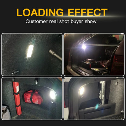 2x LED Footwell Under Courtesy Light Luggage Trunk Glove Box Lamps For Audi A3 S3 A4 S4 RS4 A6 S6 RS6 A5 A2 A1 A8 S8 Q5 Q7 TT R8