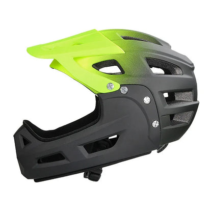 New Design Adult Bike Helmet CE Certified Downhill Helmet Full Face With Chin Protection MTB Helmet