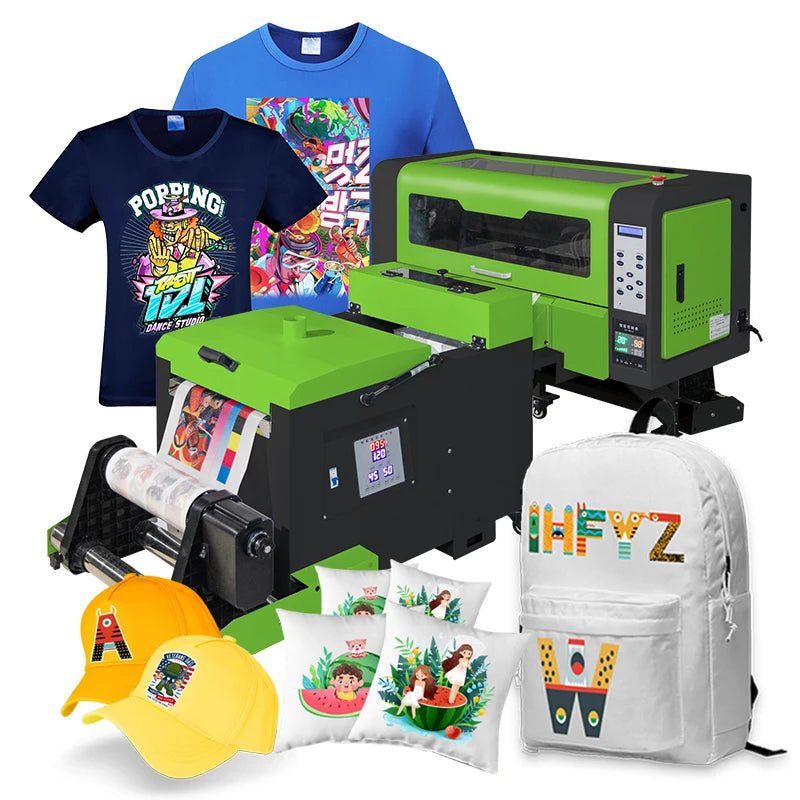Auplex DTF 2 XP600 A3 Cloth PET Film White Ink Printing Machine DTF T Shirt Garment Digital Printer for Tshirt Heat Transfer