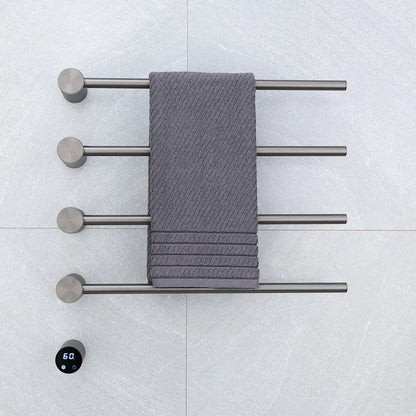 Best Selling 304 Stainless Steel Electric Heating Towel Rack Durable Modern Design 60cm Heated Rail Towel Warmer