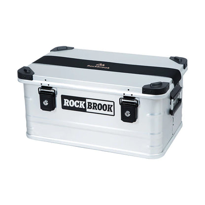 N40 50L for Rockbrook Weatherproof Aluminium Tool Box Portable for Motorcycle Storage Outdoor Camping Kitchen Coffee Storage