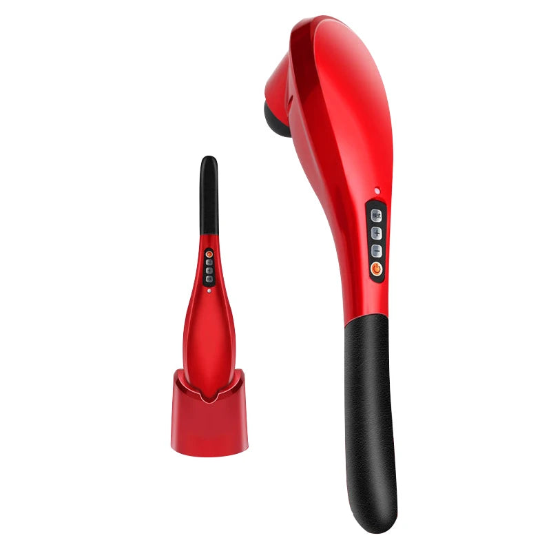 Automatic Handheld Deep Tissue Massager Electric Percussion Chiropractic for Body Application