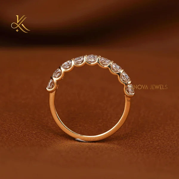 Lab Grown Diamond Wedding Band | Sparkling Couples Ring | Elegant Symbol of Eternal Love Jewelry