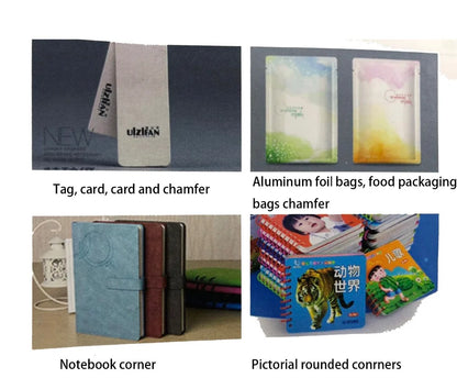 CRE-08 Automatic Hard case Making Machine Book Round Cornering Machine Round Corner Cutting Machine
