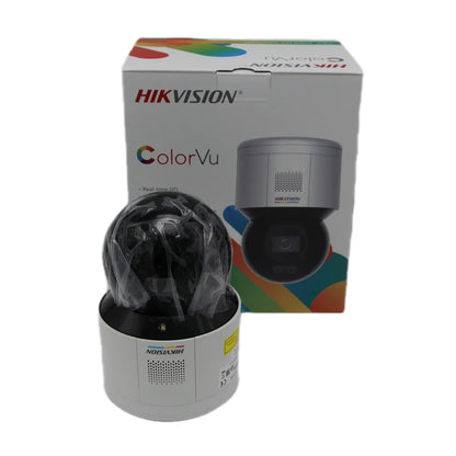 Original HIK DS-2DE3A400BW-DE 3-inch ColorVu Mini PT Dome Network Camera 4MP Full Color PTZ Camera 4X Zoom Built-in Audio