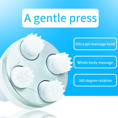 Head Scalp Massager Facial Vibrating Handheld with Timing Control and High Endurance