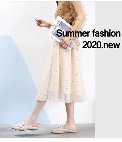 New Women Slipper Casual Shoes Fashion Women's Leather Loafers No Heel Slip-on Shoes Summer Outdoor Light Ladies Walking Shoes