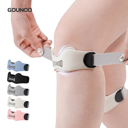 New Butterfly Silicone Patella Strap for Knee Pain Relief & Patellar Tendon Support  for Walking Running Hiking Sports Knee Pads