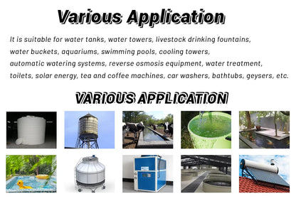 Competitive Price 1/2" Water Tank Float Valve Small Size Large Flow Liquid Level Control Valve