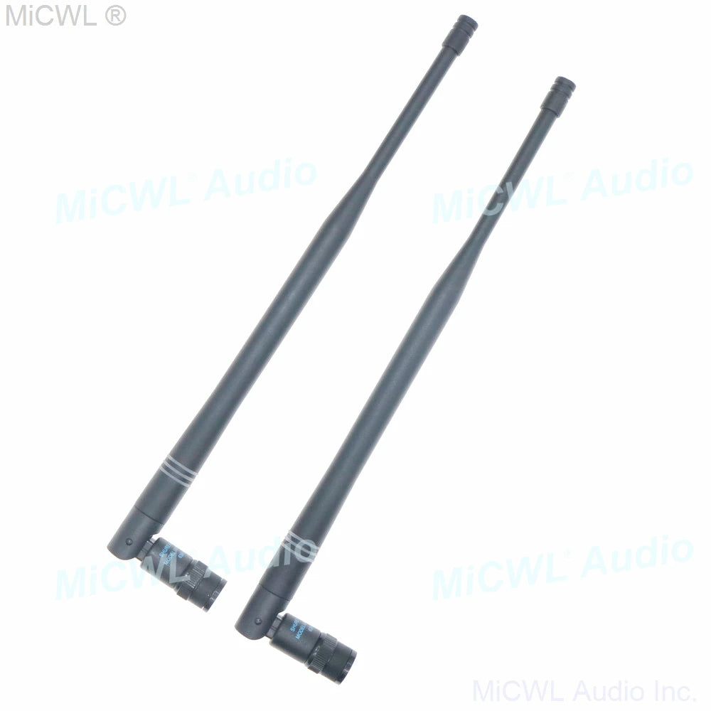 2pcs 10.1" Aerial Antenna For Shure UHF ULX SLX UR PGX UA820 Wireless Receiver 472-542MHz 542-635Mhz 638-698MHz 774-865MHz