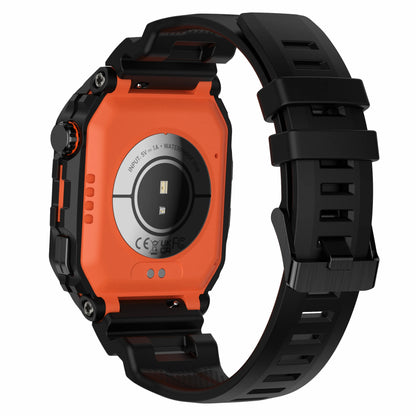 2024 FT61 Smart Watch for Men BT Call Health Monitoring 1.75inch Screen IP68 Waterproof GPS Positioning Sport Smartwatch