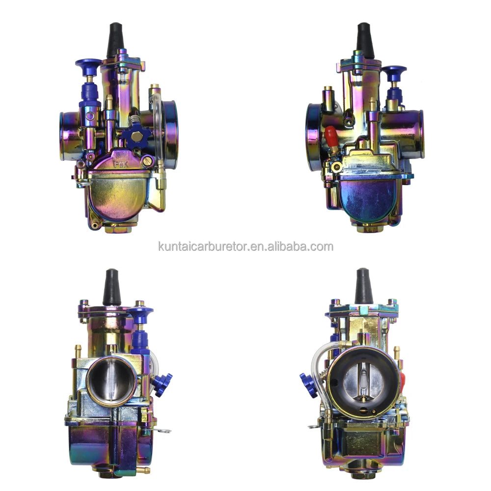 Motorcycle Pwk Carburetor for Suzuki Yamaha Kawasaki Atv Moto  21 24 26 28 30 32 34mm With Power Jet Carburador