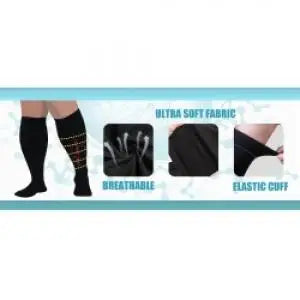 Best Support Compression Socks for Women & Men 4 Pairs for Medical Circulation Running Travel Made in China
