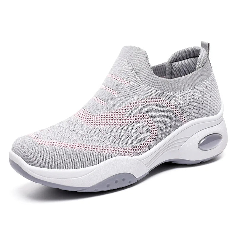 Women's Casual Sneakers Comfortable Breathable Boat Shoes Flats Disposable Zapatos De Mujer