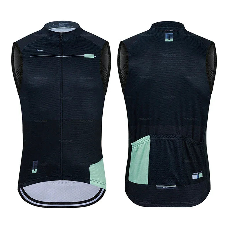 2023 Autumn Cycling Clothing Sleeveless Cycling Vest Mtb Sports Team Bicycle Jerseys Ultralight Jackets Unisex Cycling Clothes