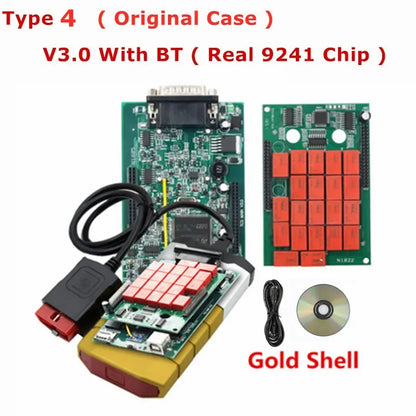 10PCS 2021.11/2020.23 Multidiag Pro TCS DS/ACTM OBD2 Diagnostic Tool 2017.R3 With Keygen /2018.R0 For TCS  For Multi Cars Trucks