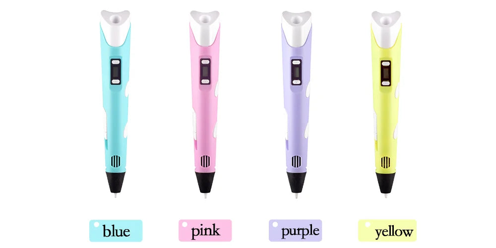 China Educational Toys 3D Printing Pen 12V2A Painting Set for Kids Creative Gifts