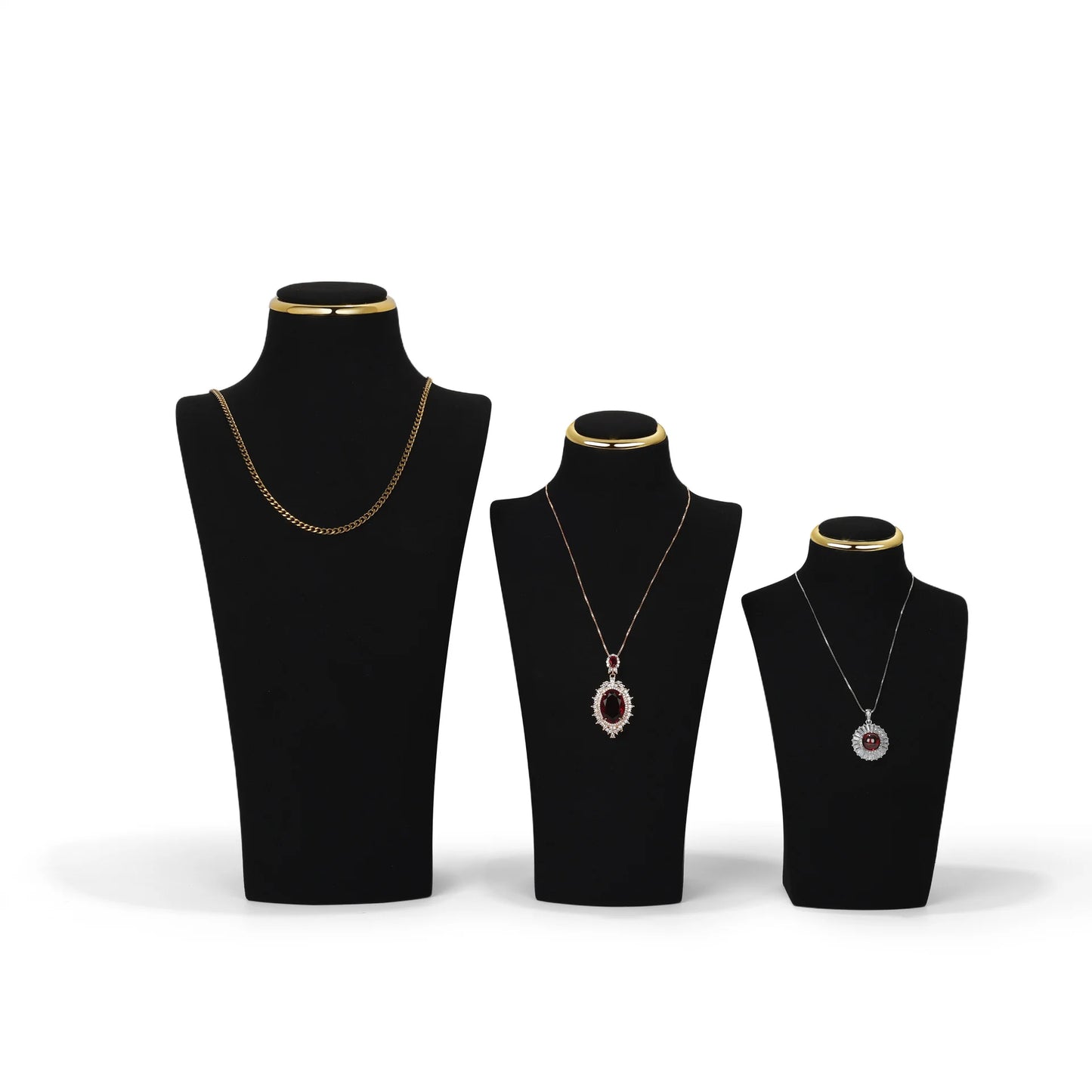 Jewelry Display Stand Jewellery Mannequin Jewelry Stand Set Jewelry Display Velvet Necklace Holder Jewellery Display Necklace