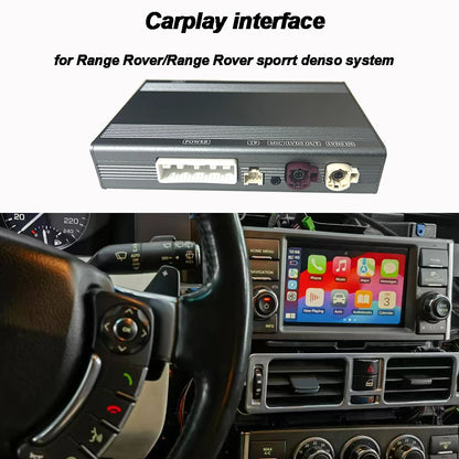 Denso Plug-and-Play Wireless Carplay Android Auto Smart Box for Range Rover Sport 2009-2012 GPS Multimedia Auto Electronics
