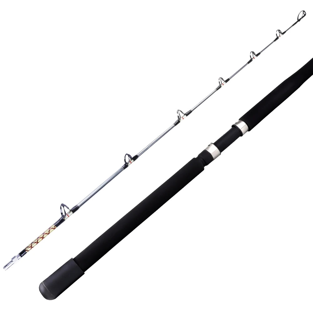 FTK 1pcs 2m Spinner Fishing Rods Fishing Rods for Bass Trout Walleye Catfish