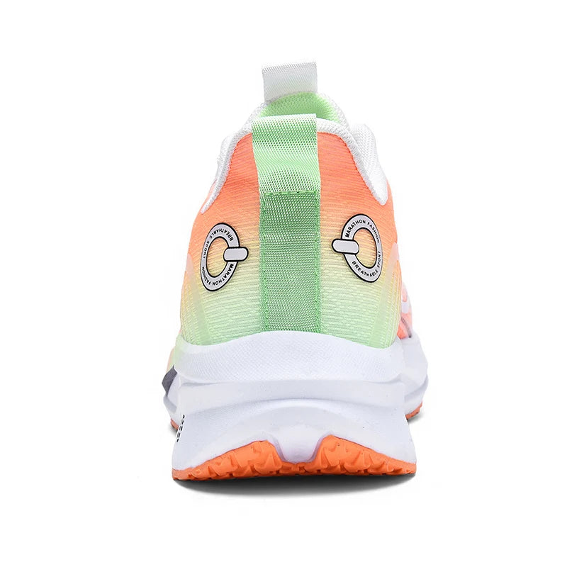 Premium Breathable Mesh Running Shoes Lightweight Carbon Fiber High-Traction Outsole US 13/ EU 47-48 Winter Anti-Slip Foam