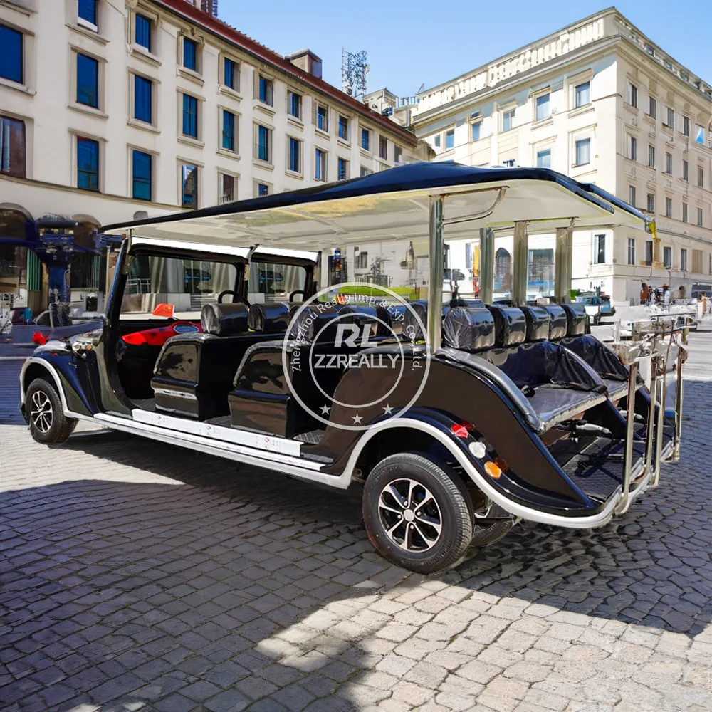 2025 Best Selling Items Sightseeing Car Electric Shuttle Bus Sightseeing Bus & Car