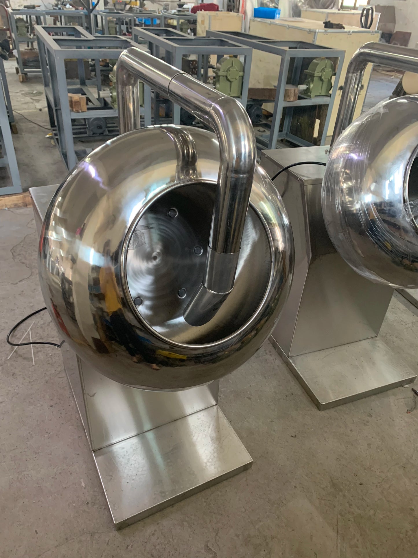 Automatic Candy Machine Small Chocolate Panning Machine Sugar Coating Pan