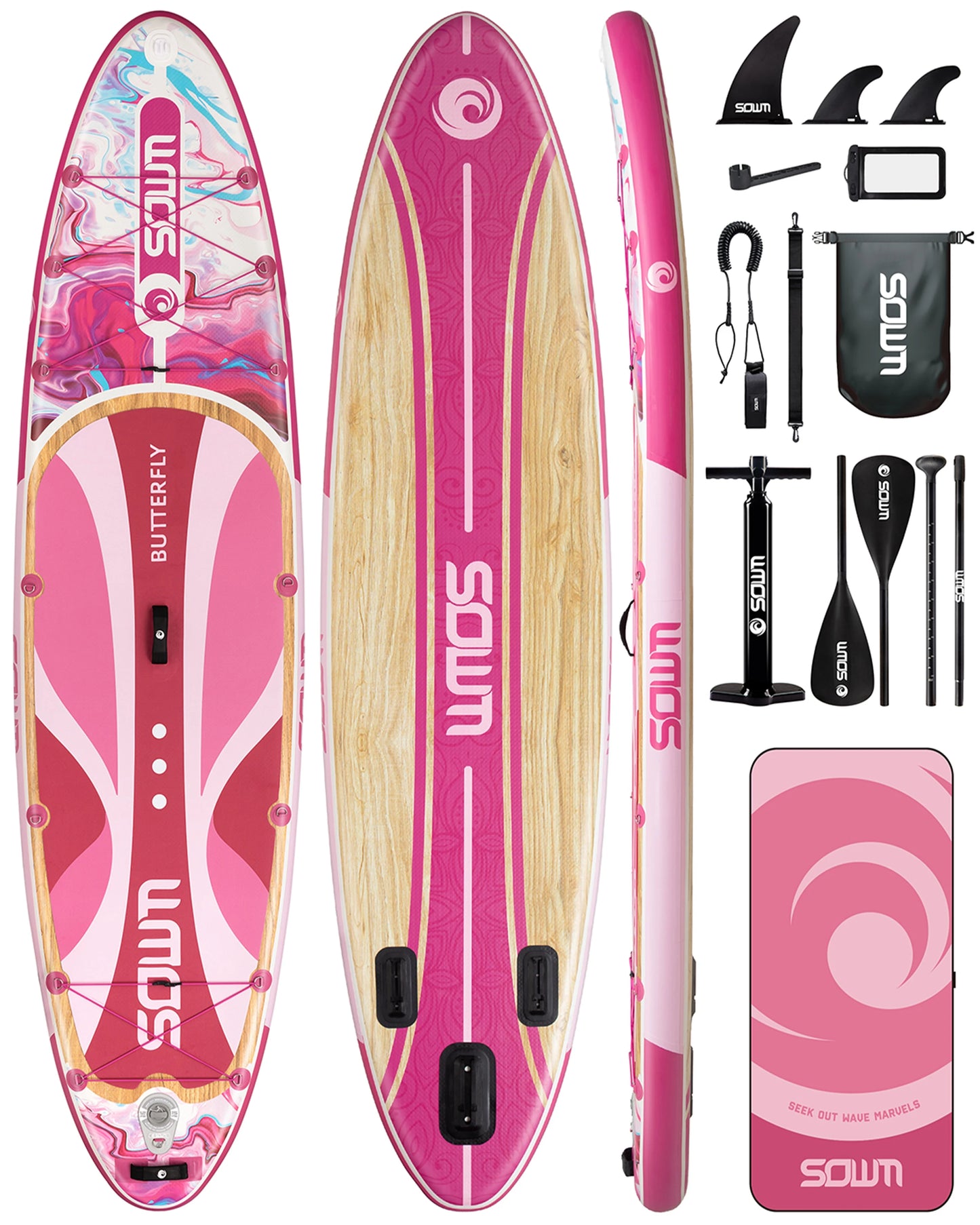 Fast Shipping Product New Style sup Paddle Board Drop Stitch Inflatable Stand up Paddle Board with Heat Sealing Technology