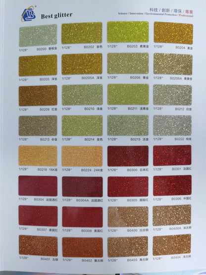 Prime Quality Wholesale PET Glitter Shapes Holographic or Iridescent Chunky Mixes Hexagon Glitter