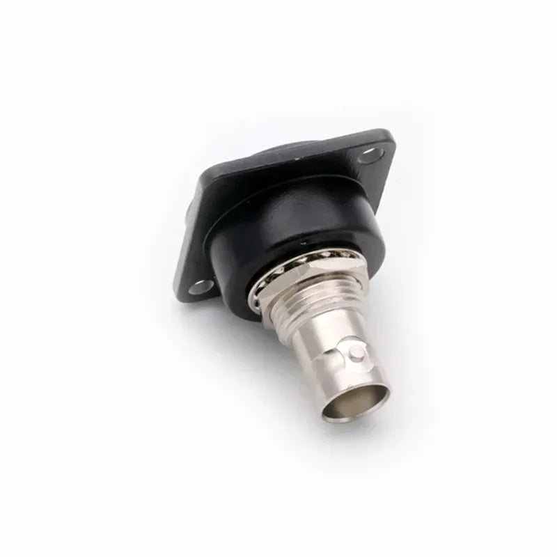 1pc BNC Female Socket Adapter Panel Mount Chassis Connector D-type Soldering free 50ohm/75ohm Audio&Video Jack