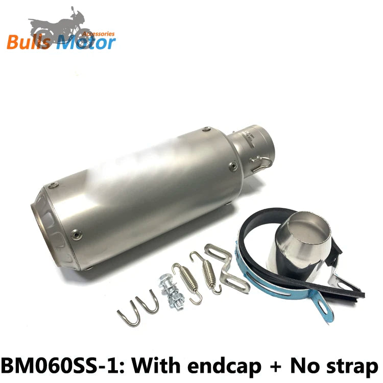 Universal Motorcycle Exhaust Pipe Muffler 1000cc Racing Exhaust Escape Moto for Honda CRF 230 Kawasakis ER6N Z1000 Z900 Silencer