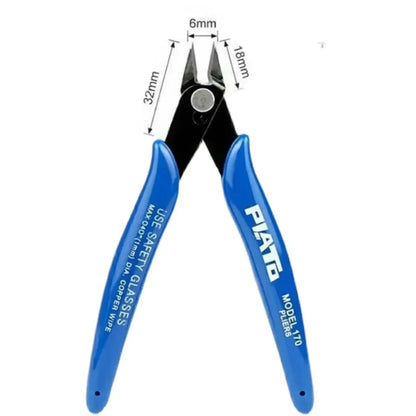Steel Diagonal Pliers Wire Cutters and Strippers Model Tool for Electronic Cutting RC Helicopter & FPV Drone DIY Parts