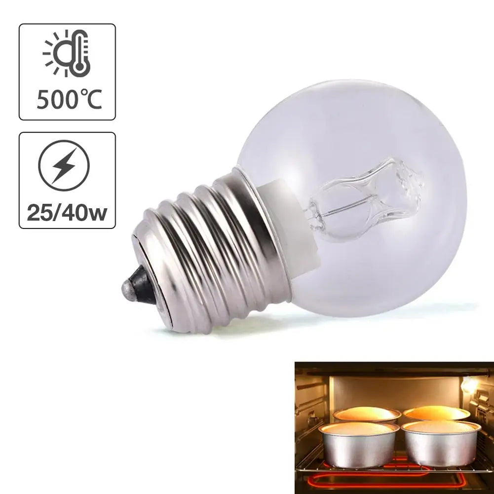 G9 Halogen Light Bulbs 110v 220v 25W/ 40W e27 Oven Bulb Lamp Warm White For Home Kitchen Refrigerators Ovens