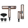 Portable Professional Hair Dryer Folded Handle 110000rpm Negative Ion Diffuser BLDC for Hotels Households Electric Plastic