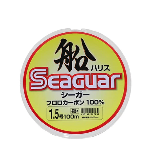 Super Strong Japan Seaguar 100M Fluorocarbon Fishing Line Transparent Monofilament for River and Boat Fishing by PDG ibma