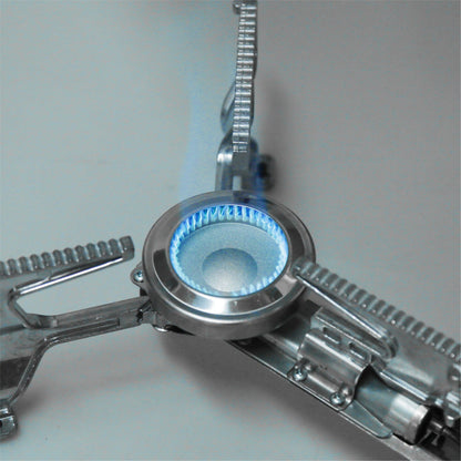 STARCAMP 2600W Portable Outdoor Camping Burner Automatic Folding Iron Butane Gas Stove Manual Application