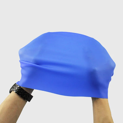 Custom Lightweight Swim Cap Silicone High Elastic Swimming Caps Professional Fitness Swim Cap for Adults and Kids
