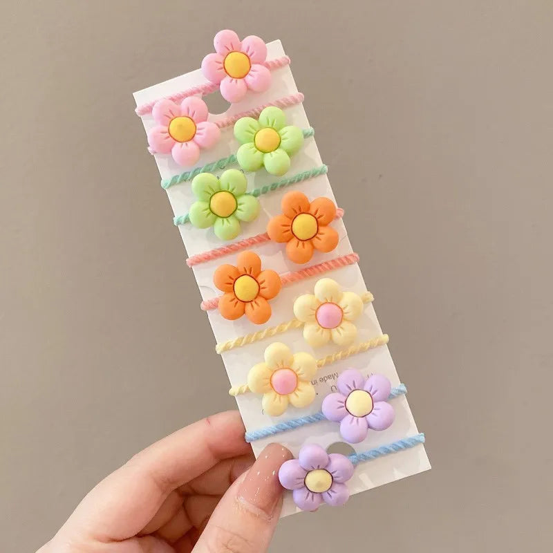 Baby Hair Loop Does Not Harm Hair Small Sweet Band High Elasticity Girls Rope Headband Children Hair Accessories