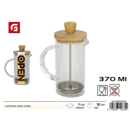 370ml Glass Coffee Maker - Kitchen Utensils