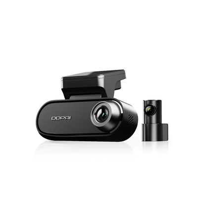 DDPAI N5 Dual Lens Car Black Box Dash Cam 4K Ultra HD Resolution LCD Screen Bluetooth Night Vision Front Rear Recording Black