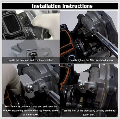 Car Automobile Intake Manifold P2015 Repair Bracket Holder Stand 03L129711AG For VW Audi Skoda Seat 2.0 TDI CR Accessories New