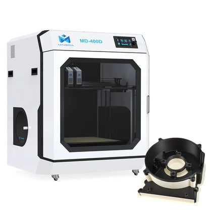 Mingda MD-400D Dual Color Large Scale Petg Cf 3d Printer Machine Industrial 3d Printers for Carbon Fiber