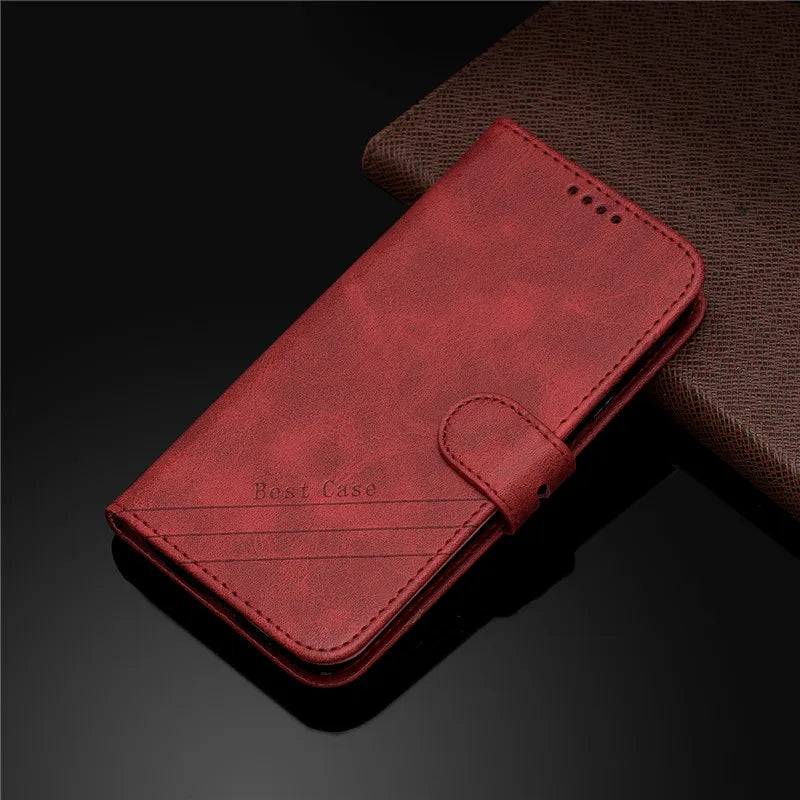Etui on For MOTO G73 Case Wallet Magnetic Leather Cover na For Motorola MOTO G13 G23 G53 G72 G Stylus 5G 2023 Flip Phone Coque