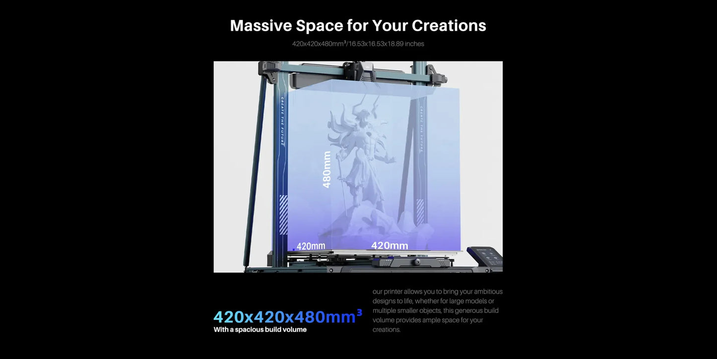 Neptune 4 Max 500mm/s Massive Print Size FDM 3D Printer