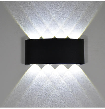2W 4W 6W 8W 10W 12W  LED Wall Light Outdoor Waterproof Modern Nordic style Indoor Wall Lamps Living Room Porch Garden Lamp