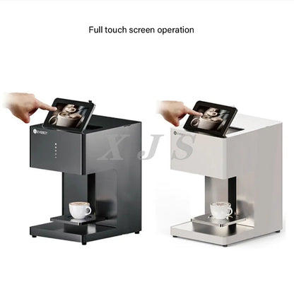 Digital Coffee Printer with Edible Ink for Latte Art and Rose Design