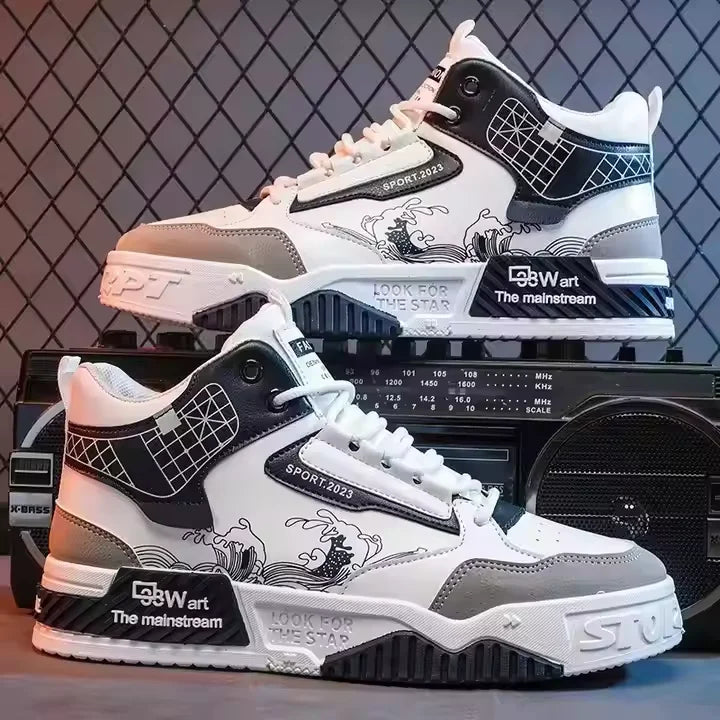 Low Price Breathable New Mesh Casual Sneakers Walking Style Men's Thick Soled Sports Nem's Casual Shoes